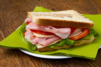 Картинка еда бутерброды +гамбургеры +канапе колбаса начинка бутерброд зелень