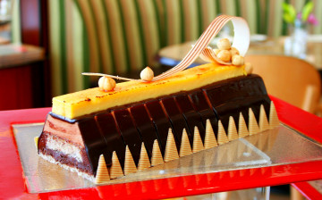 Картинка еда торты орешки шоколад тортик сладость