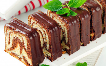 Картинка еда пироги мята глазурь