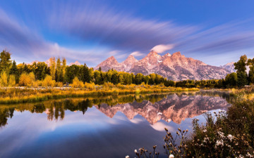 Картинка природа реки озера деревья озеро