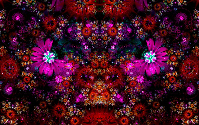 Обои картинки фото 3д графика, fractal , фракталы, цвета, узор, фон