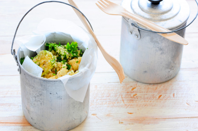 Обои картинки фото еда, вторые блюда, второе, блюдо, ведерко