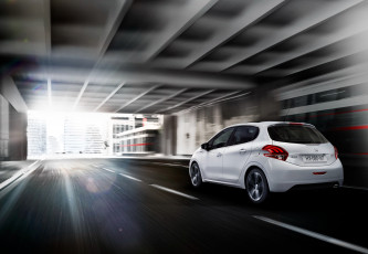 обоя автомобили, peugeot, 2015г, 5-door, line, 208, gt