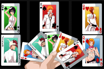 Картинка аниме bleach аранкар карты блич