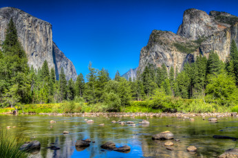 Картинка природа реки озера река лес горы