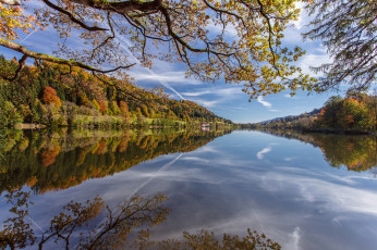 Картинка природа реки озера река лес горы