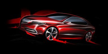 Картинка acura+tlx автомобили рисованные acura скетч tlx рисунок акура