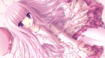 Картинка аниме tinkle+ artbook tinkle арт девушка взгляд