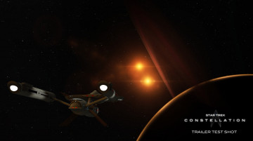 Картинка star+trek+constellation видео+игры -+star+trek+constellation космический корабль вселенная полет