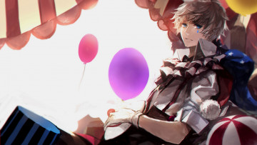 Картинка аниме vocaloid парень арт swd3e2 шарики взгляд