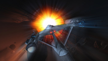 Картинка видео+игры -+star+trek+constellation звезда вселенная космический корабль полет