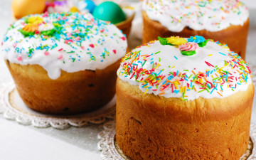 Картинка праздничные пасха blessed decoration holiday cake easter выпечка глазурь кулич