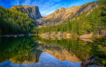 Картинка природа реки озера река лес горы