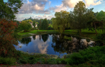 Картинка природа реки озера лес озеро горы