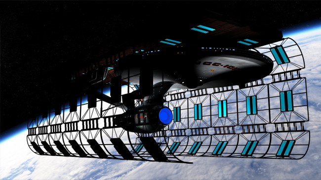 Обои картинки фото star trek constellation, видео игры, - star trek constellation, полет, вселенная, космический, корабль