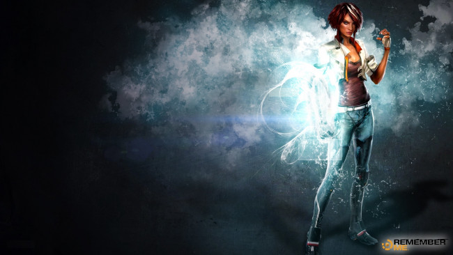 Обои картинки фото видео игры, remember me, девушка, nilin, remember, me, фон, поза, взгляд, игра, арт