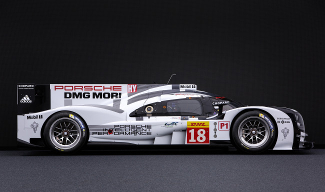 Обои картинки фото автомобили, porsche, 919, 2015г, hybrid