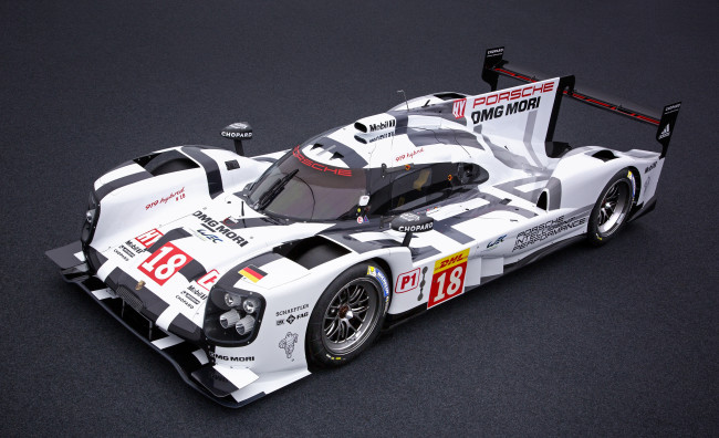 Обои картинки фото автомобили, porsche, hybrid, 919, 2015г