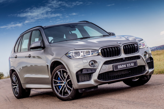 Обои картинки фото автомобили, bmw, светлый, 2015г, f15, x5, m, za-spec