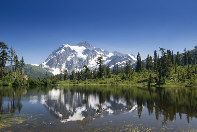 Обои картинки фото природа, реки, озера, горы, река, лес