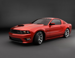 Картинка saleen+s281+mustang+2010+concept автомобили 3д s281 оранжевый concept 2010 mustang saleen