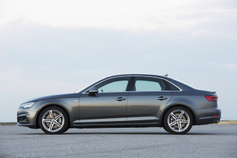 обоя автомобили, audi, a4, 2-0, tfs, i, quattro, s, line, jp-spec, b9, 2016г