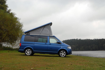 обоя автомобили, volkswagen, space, camper, classic, t5, 2014г