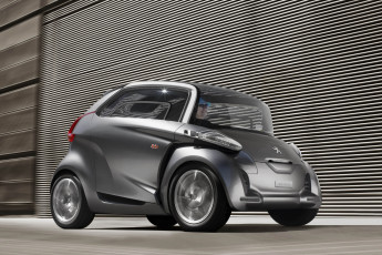 Картинка peugeot+bb1+concept автомобили peugeot bb1 concept движение серый серебристый металлик