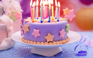 обоя еда, торты, свечи