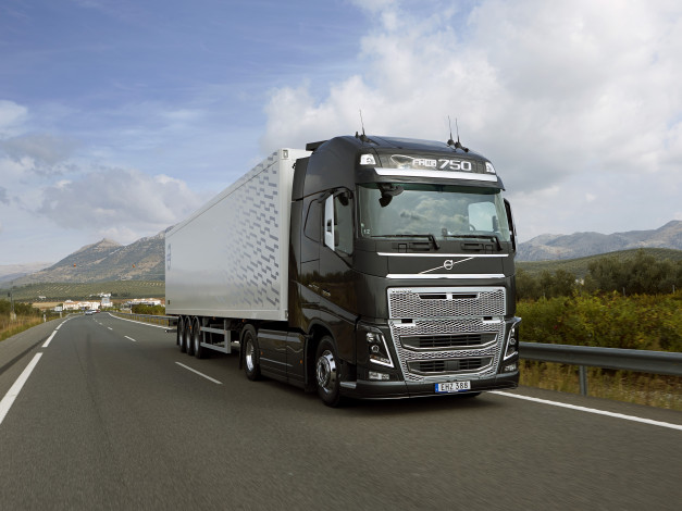 Обои картинки фото автомобили, volvo trucks, volvo, tractor, 750, fh16