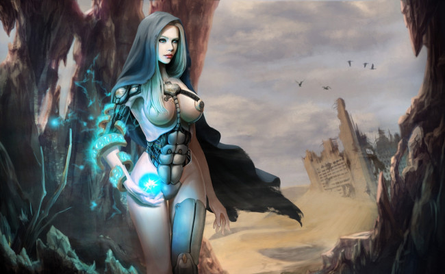 Обои картинки фото фэнтези, магия, девушка