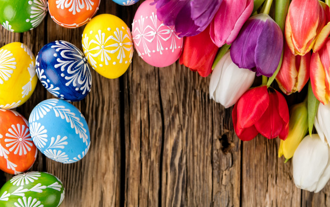 Обои картинки фото праздничные, пасха, яйца, весна