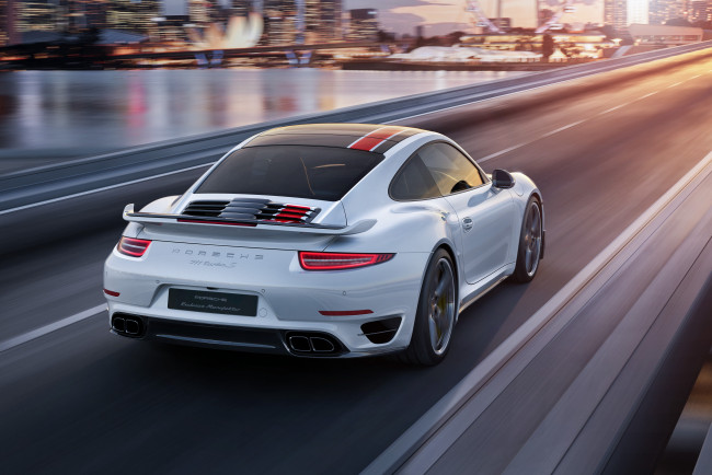 Обои картинки фото автомобили, porsche, 991, custom-built, for, singapore, turbo, s, coupe, sg50, 911, 2015г