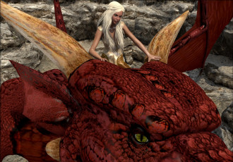 Картинка 3д+графика фантазия+ fantasy фон взгляд девушка