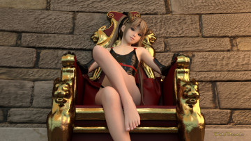 Картинка 3д+графика люди+ people фон взгляд девочка