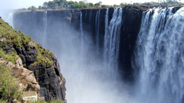 Картинка природа водопады потоки вода