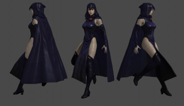 Картинка 3д+графика люди+ people девушки взгляд фон