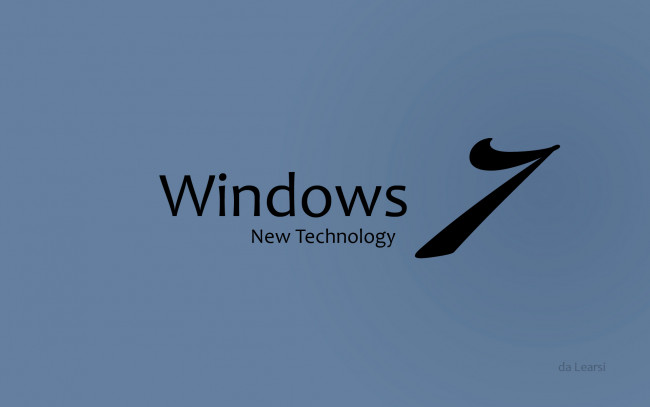 Обои картинки фото компьютеры, windows 7 , vienna, логотип, фон