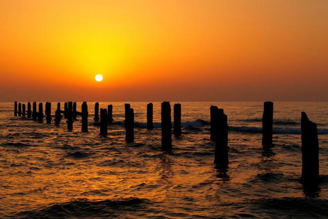 Обои картинки фото природа, восходы, закаты, рассвет