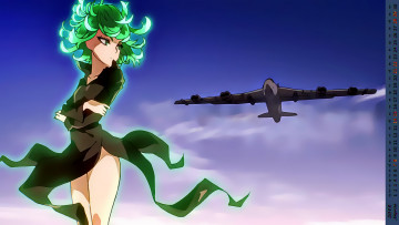 Картинка календари аниме девушка полет самолет