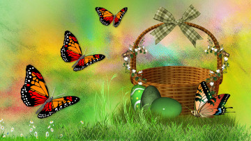 Картинка праздничные пасха весна