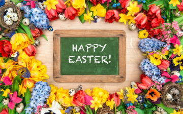 Картинка праздничные пасха весна