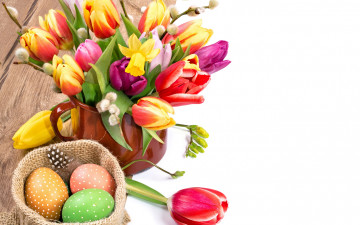 Картинка праздничные пасха весна
