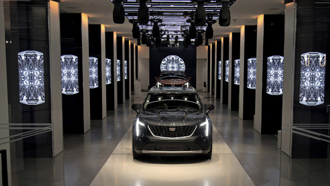 Обои картинки фото cadillac xt4 2019, автомобили, cadillac, 2019, xt4