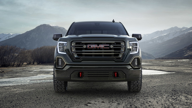 Обои картинки фото gmc sierra at4 2019, автомобили, gm-gmc, 2019, at4, sierra, gmc
