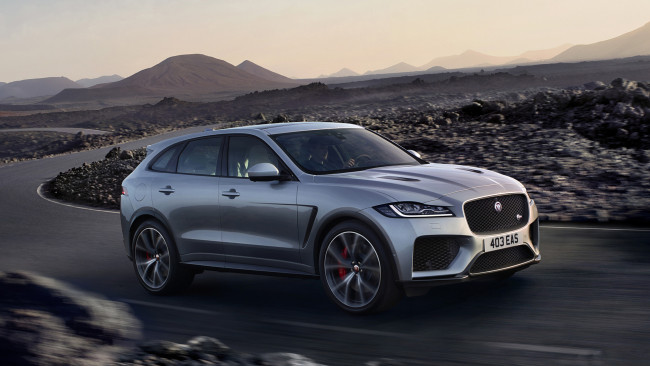 Обои картинки фото jaguar f-pace svr 2019, автомобили, jaguar, 2019, svr, f-pace