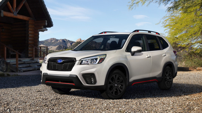 Обои картинки фото subaru forester 2019, автомобили, subaru, белый, 2019, forester