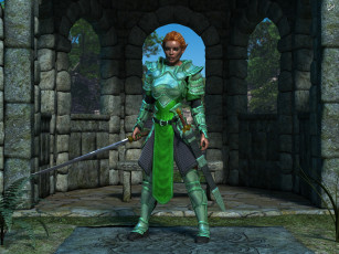 Картинка 3д+графика эльфы+ elves взгляд фон эльфийка