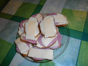 Картинка еда бутерброды +гамбургеры +канапе хлеб колбаса сыр