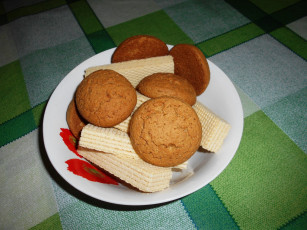 Картинка еда пирожные +кексы +печенье печенье вафли